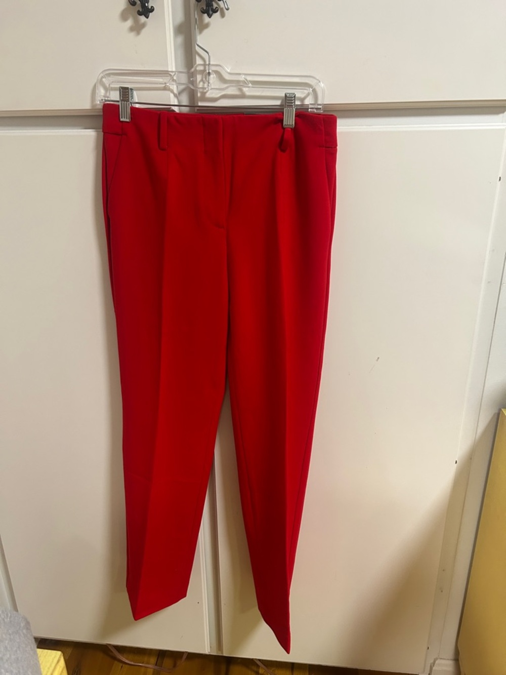 Talbots Red Southhampton Dress Pants NWT 4P
